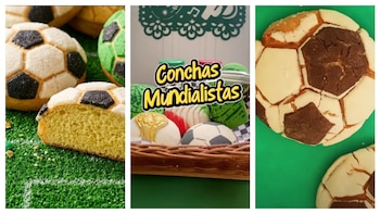 Conchas con forma de balón: el antojo que calienta el ambiente rumbo al Mundial 2026