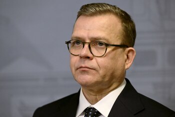 El primer ministro de Finlandia,