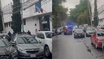 Tras audiencia por el crimen de Paola Buenrostro, colectivo trans hace destrozos en la Fiscalía de la CDMX. RRSS