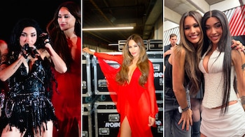 Pampita mostró todo el detrás
