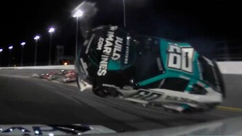 Dramático accidente en las 500