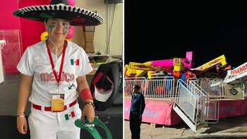 La medallista mexicana recién llegó