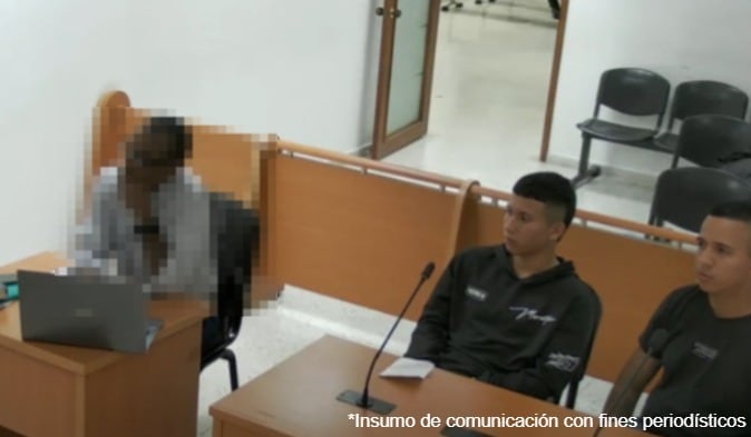 Harold Jorge Mazuera Tovar Y Alberto Plaza Gallego - crédito Fiscalía Genral de la Nación