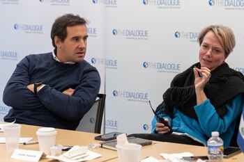 Agustín Porres junto a Isabel