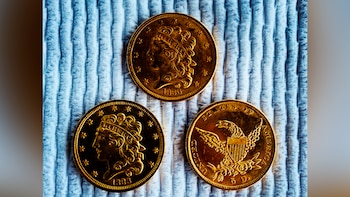 Las monedas de oro no