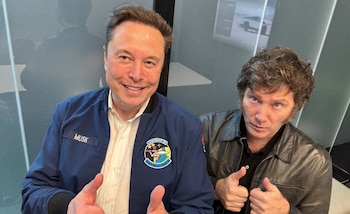Elon Musk y Javier Milei