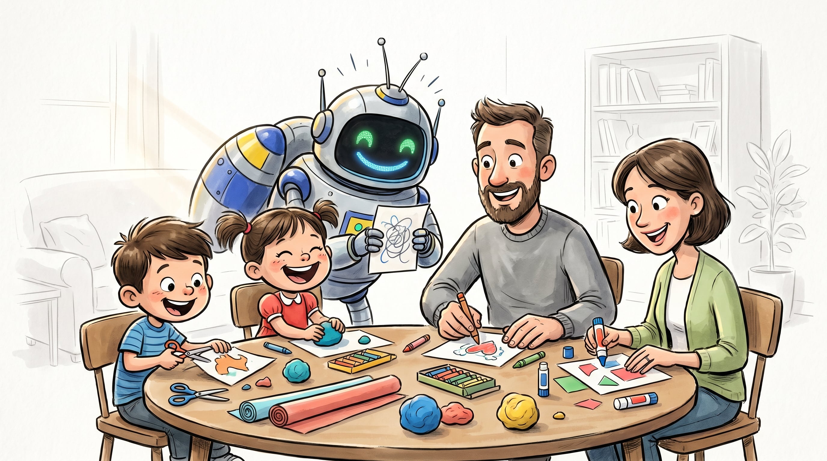 Padres porteños temen que la IA afecte la creatividad de sus hijos