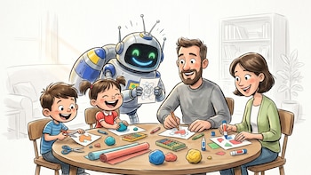 El auge de la inteligencia artificial redefine la creatividad infantil y preocupa a los padres por sus efectos a futuro