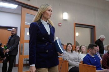 Gwyneth Paltrow enters the courtroom