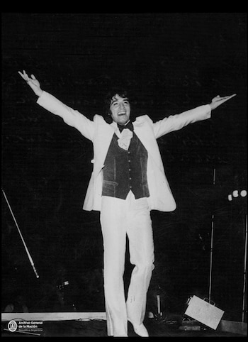 Sandro en un instante de