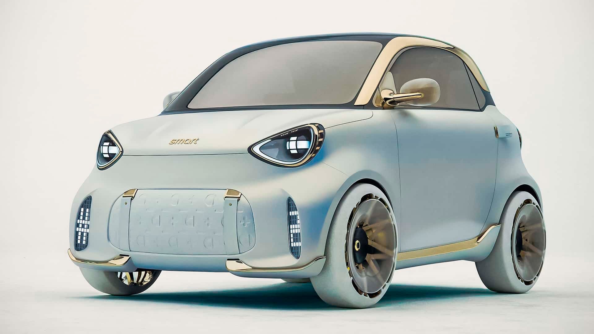 Smart develó el boceto de su modelo eléctrico Smart #2, que regresará al mercado europeo en octubre de 2026 con un diseño que mantiene las líneas originales del auto de 1998.