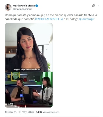 crédito @mariapaosierra/X