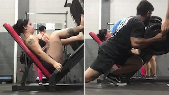 Un incidente en un gimnasio