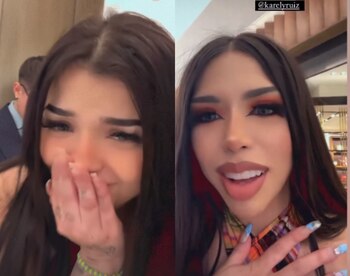 Karely Ruiz reaccionó así al sismo en la CDMX (Instagram/@karelyruiz)