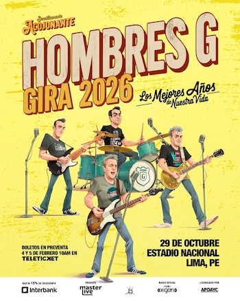Concierto de Hombres G llega