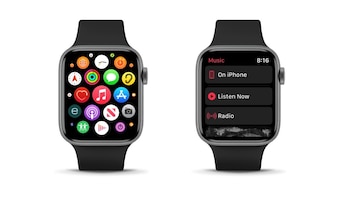 Música en Apple Watch. (Apple
