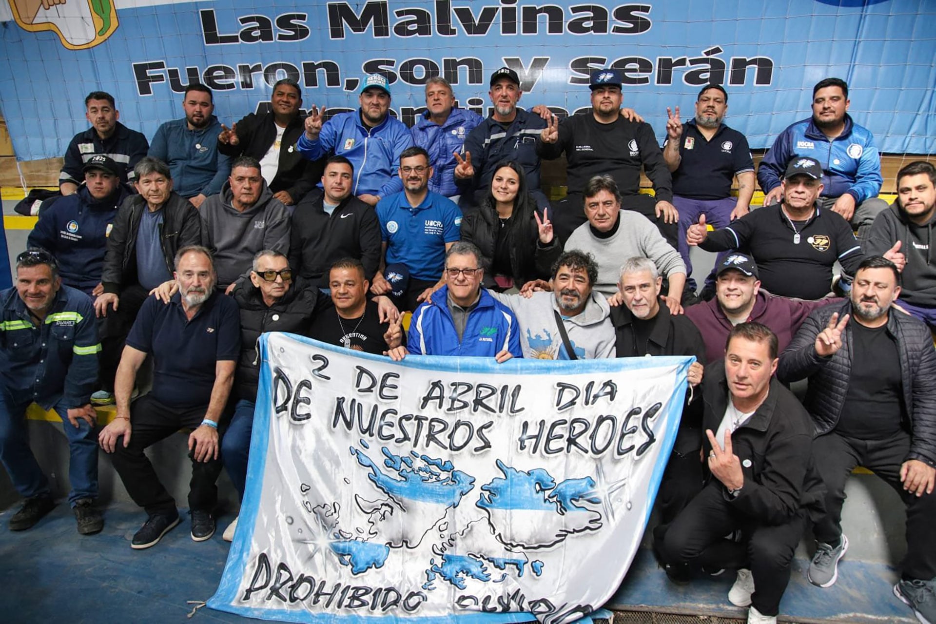Tras los anuncios de Milei por Malvinas, Ferraresi se reunió con veteranos y planteó: