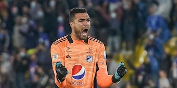 Montero fue arquero de Millonarios entre 2022 y 2025 - crédito Dimayor