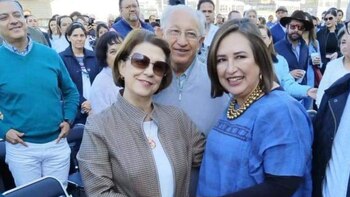 Xóchitl Gálvez fue recibida en