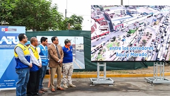 Construyen primer paradero integrado en Acho, conectará corredores complementarios