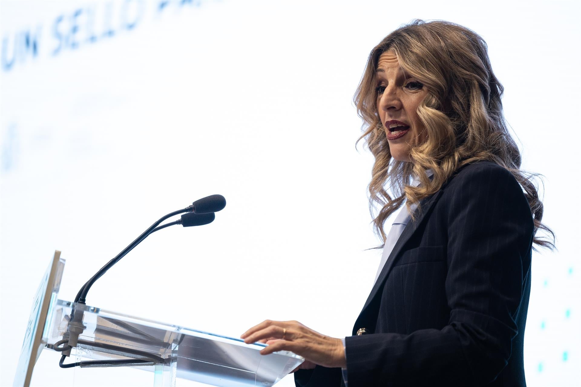 Yolanda Díaz acusa a EE.UU. de vulnerar la carta de Naciones Unidas y condena la «agresión imperialista» en Venezuela