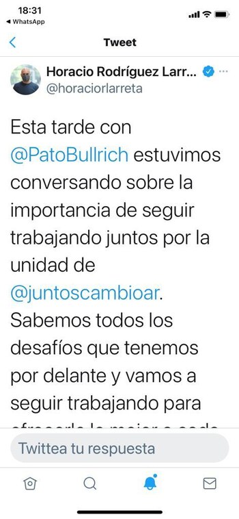 El comentario del jefe de