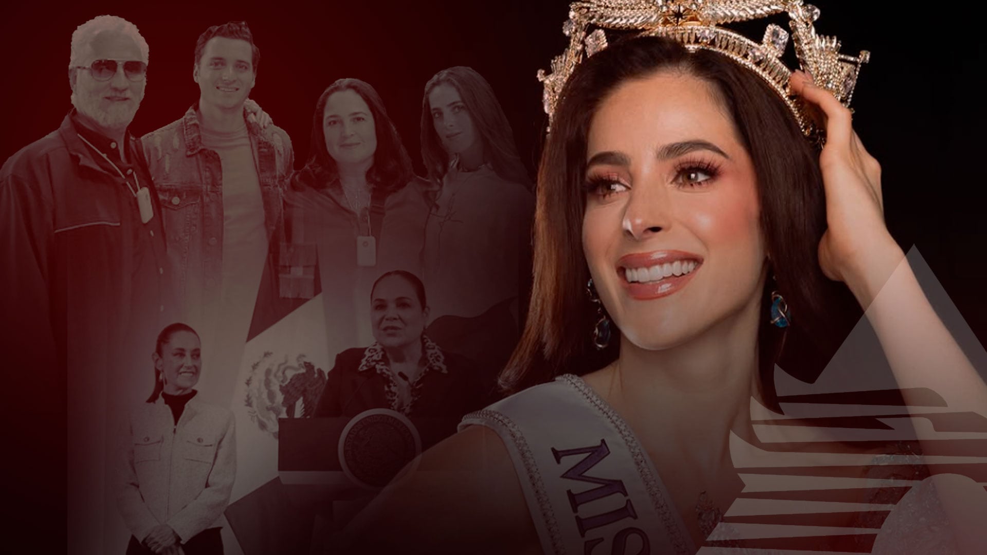 La coronación de Fátima Bosch ha arrojado luz en su familia, ligada a certámenes de belleza, Pemex y la 4T. (Infobae México / Jovani Pérez)