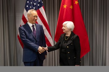 La secretaria del Tesoro, Janet