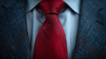 Las corbatas no se recomiendan