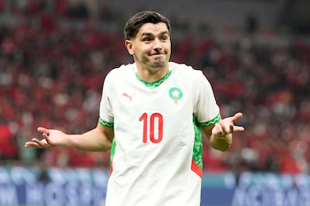 Brahim Díaz. (AP Foto/Mosa'ab Elshamy)