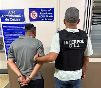 Garay Benítez fue arrestado en Costa Rica después de permanecer cinco años oculto y trabajar en la construcción./ (Periódico Mi Tierra)