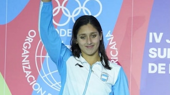 Agostina Hein arrasó con tres medallas de oro para Argentina en la jornada inaugural de los Juegos Suramericanos de la Juventud