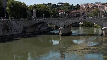 El secreto que escondía el Tíber: la sequía dejó al descubierto un antiguo puente romano