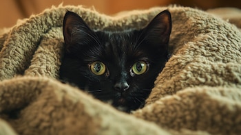 27 de octubre, Día Mundial del Gato Negro: una fecha para desmitificar a una de las mascotas más perseguidas por las supersticiones