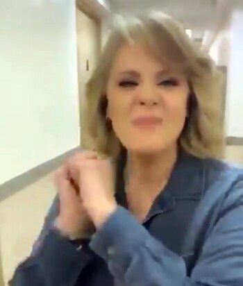 Los clips de Erika fueron celebrados en redes