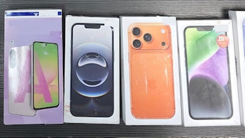 Detienen a dos hombres por robo a tienda en Benito Juárez y recuperan 22 celulares