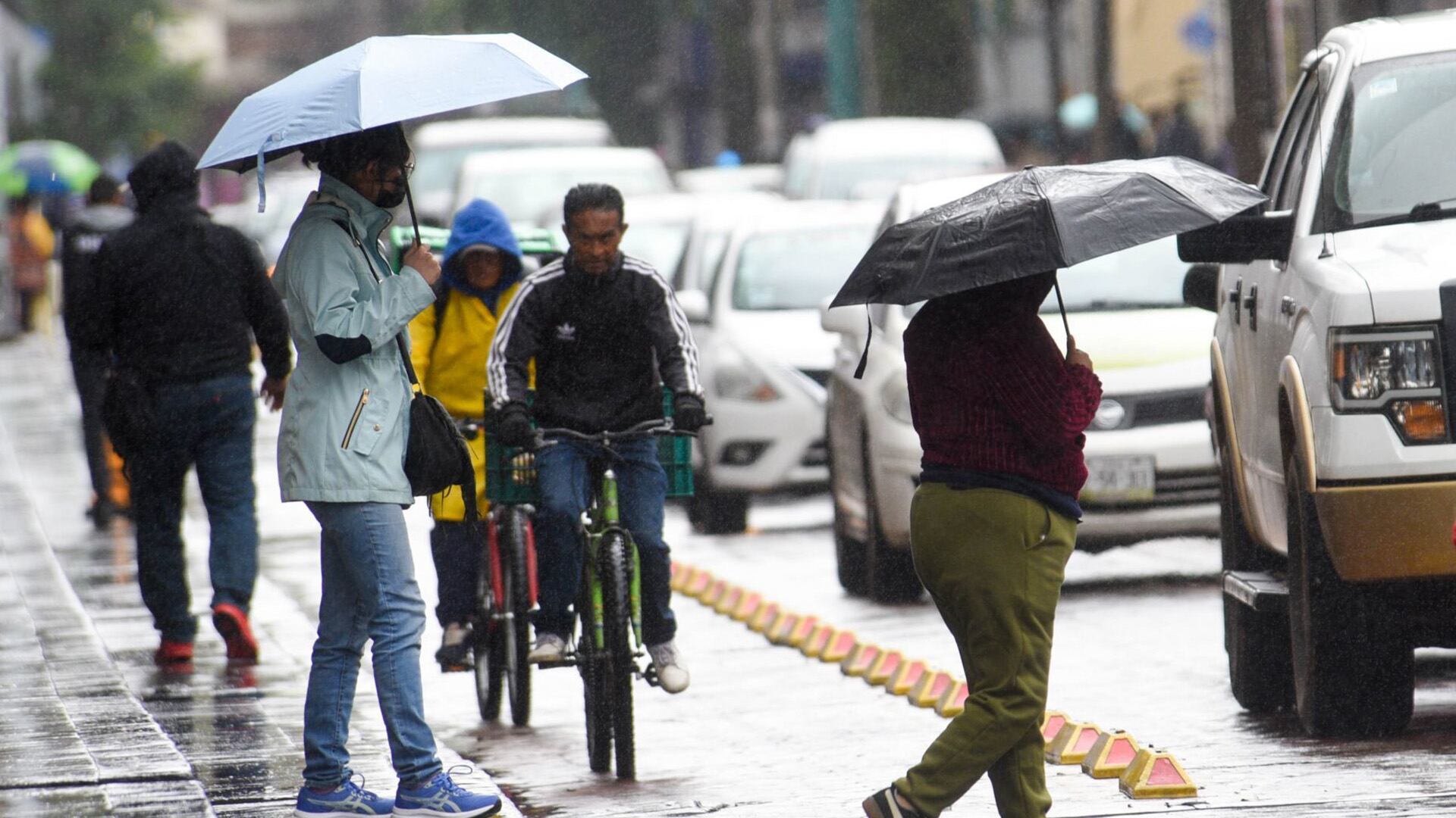Estas alcaldías tendrán fuertes lluvias para la tarde y noche de hoy martes 8 de julio. Crédito: Cuartoscuro.