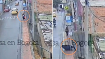 La gravedad de las heridas obligó al traslado inmediato de la mujer a un hospital, donde falleció poco después - crédito Captura video