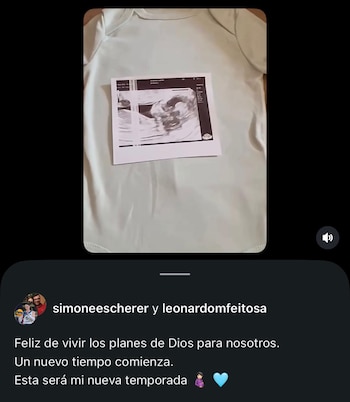 Emotiva publicación de Simone Scherer.