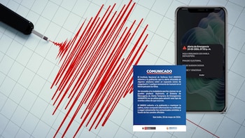 Indeci descarta alerta falsa sobre terremoto de magnitud 8.7 y tsunami tras mensajes difundidos en celulares de varias regiones del Perú