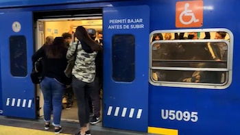 En los trenes por la