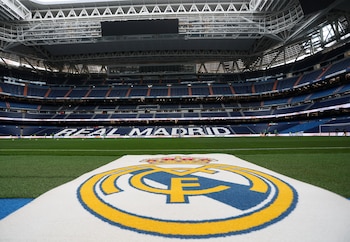Estadio Santiago Bernabéu, en Madrid.