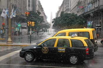 La última nevada en Buenos