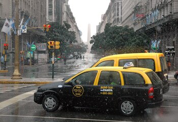 La última nevada en Buenos