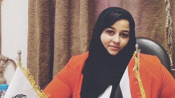 La activista yemení Fatima Saleh
