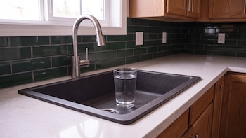 Si te vas de vacaciones, usa el truco de dejar un vaso de agua en el fregadero: evitarás sorpresas desagradables