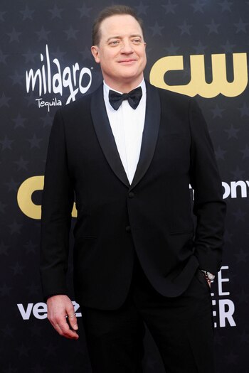 Brendan Fraser se lució con