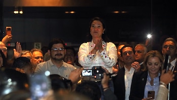 Keiko Fujimori pide a personeros de Fuerza Popular “pelear” los votos y “esperar las actas del extranjero”