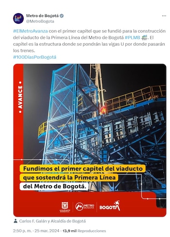 Trino sobre la fundición del