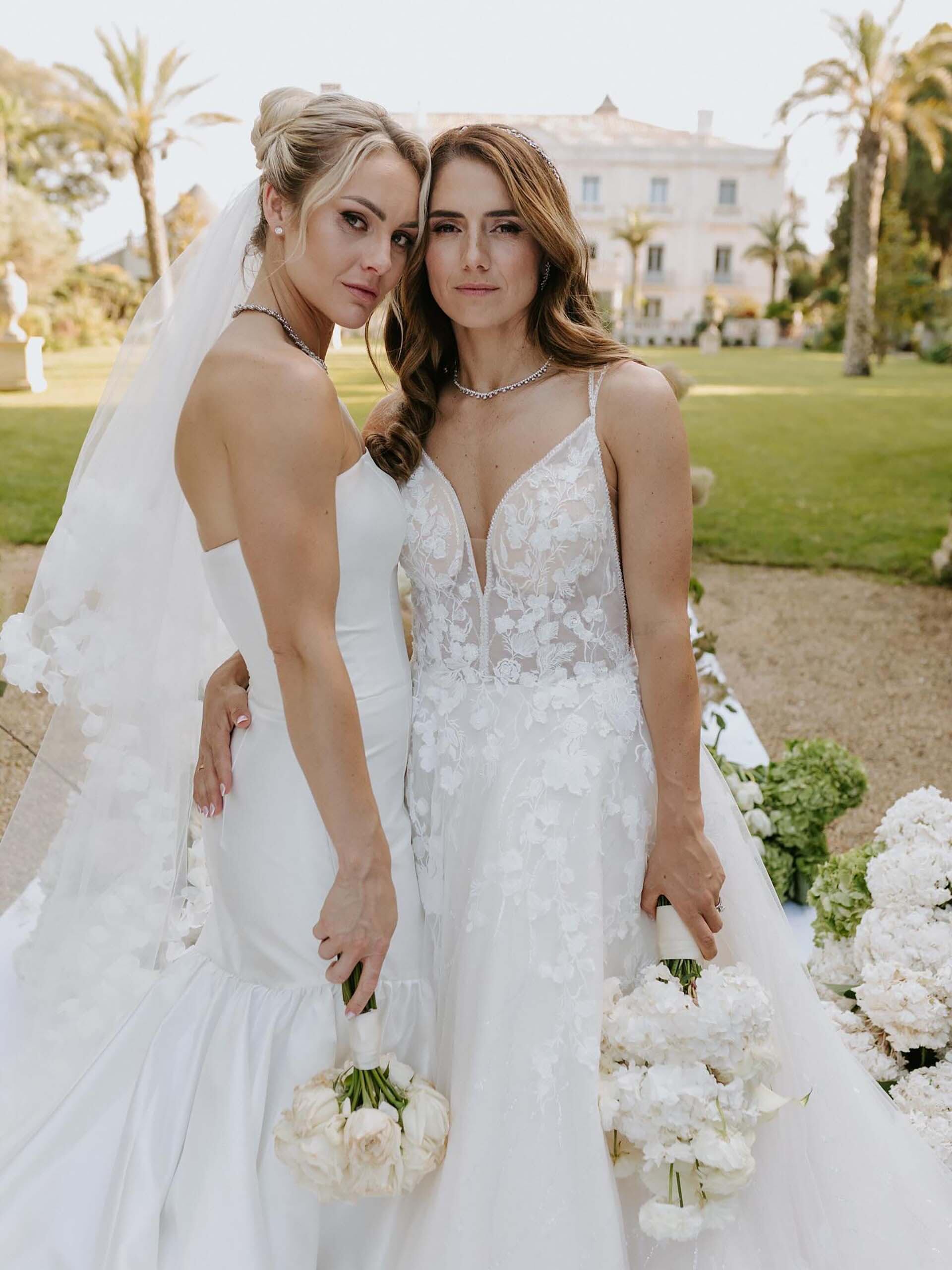 Las futbolistas se conocieron al compartir equipo